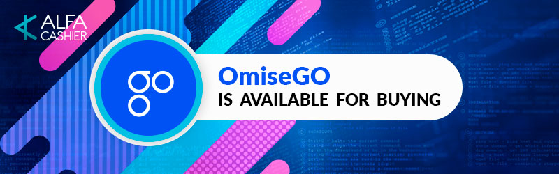 Buy OmiseGO ethereum tokens at ALFAcashier!