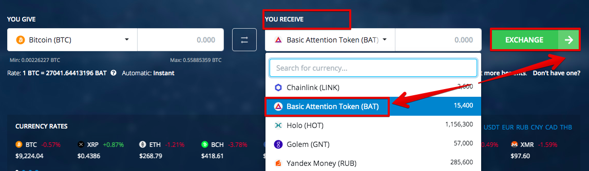 How to buy Basic Attention Token (BAT) pic2