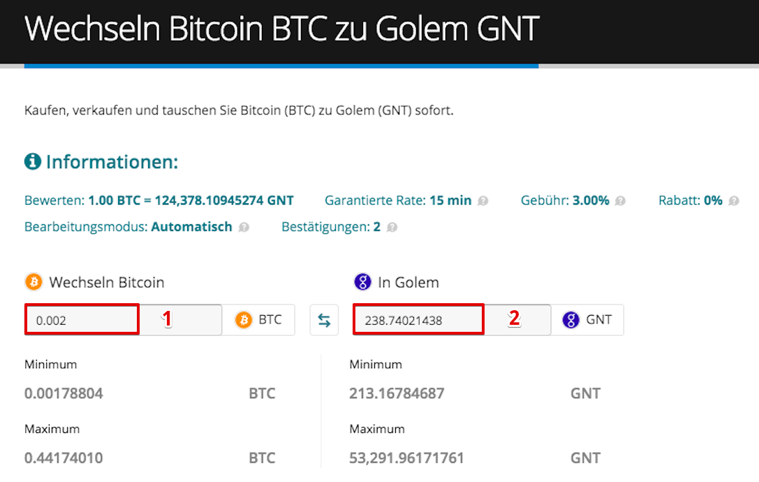 Cómo comprar Golem (GNT)