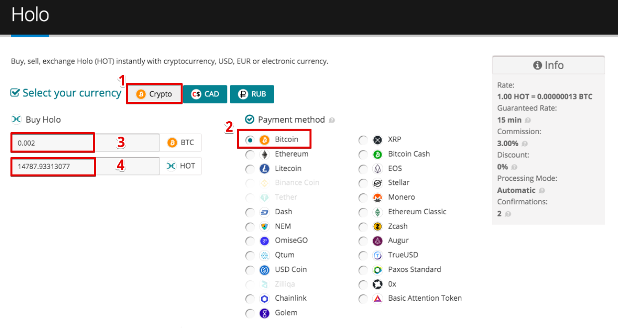 How to buy Holo (HOT)