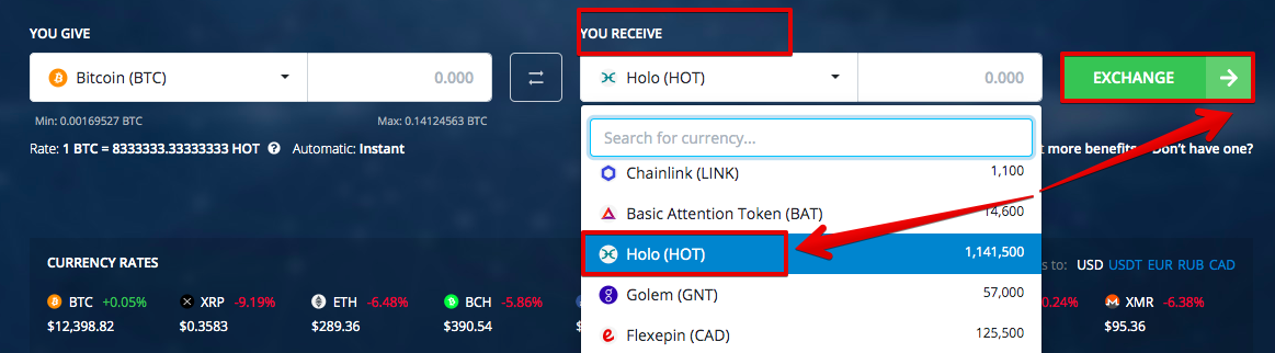 How to buy Holo (HOT)