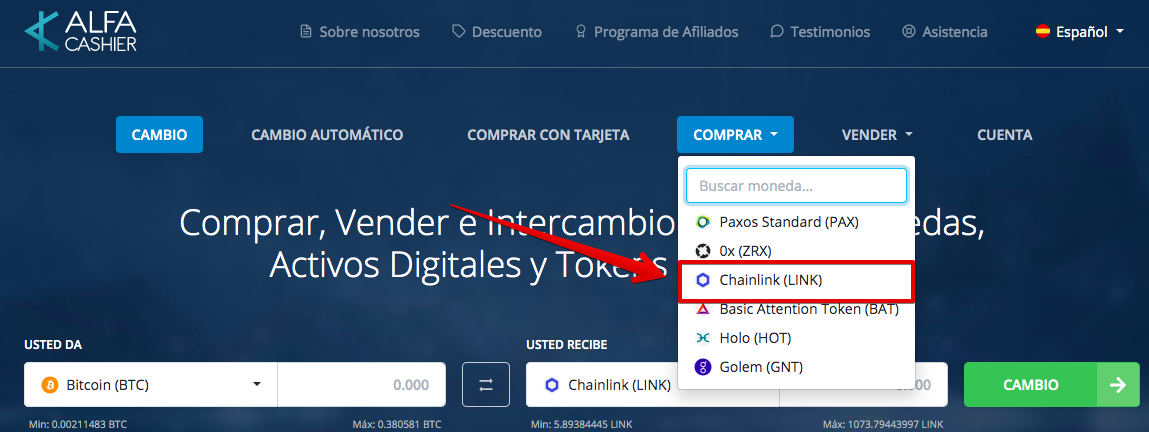 Cómo comprar Chainlink (LINK)