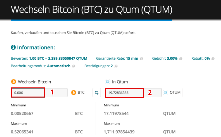 Wie kaufe ich Qtum (QTUM)