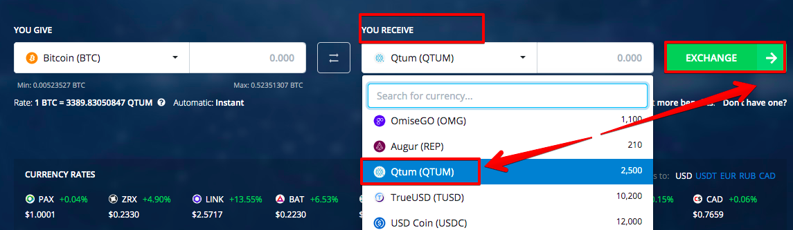 How to buy Qtum (QTUM)