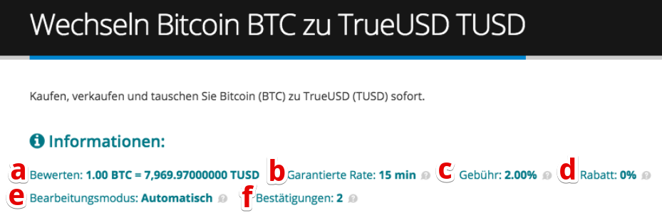 Wie kaufe ich TrueUSD (TUSD) pic3