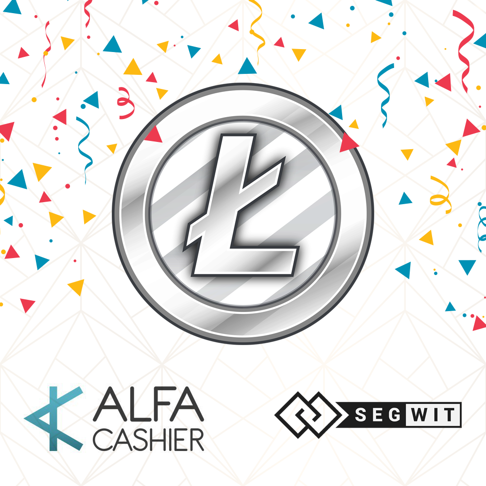 ALFAcashier поддерживает Litecoin после активации SegWit