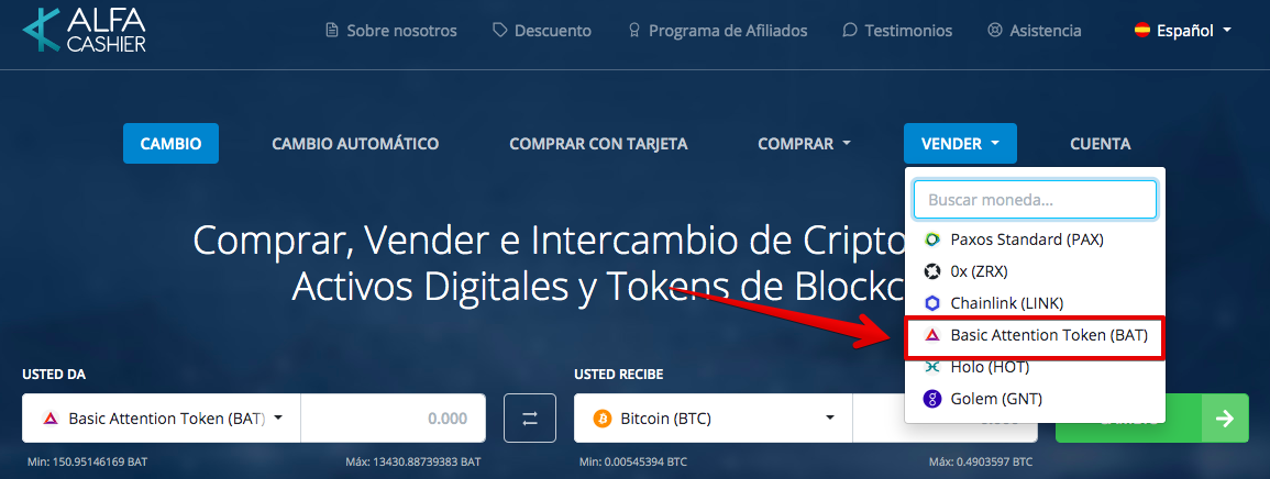 Cómo vender su Basic Attention Token (BAT) pic10