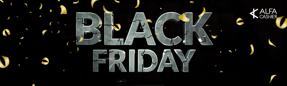 Black Friday at ALFAcashier - 25% discount on fees!