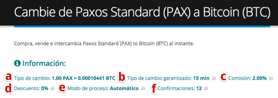 Cómo vender su Paxos Standard (PAX)