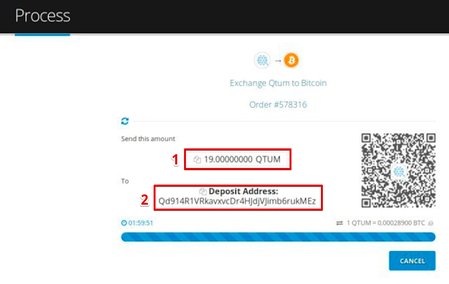 How to sell Qtum (QTUM)