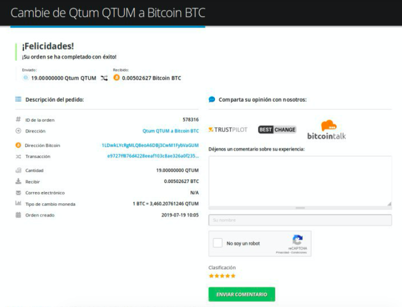 Cómo vender su Qtum (QTUM)