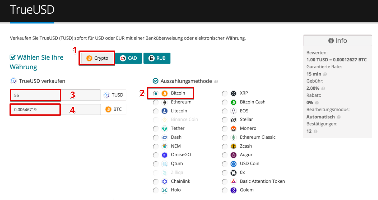 Wie verkauft man TrueUSD (TUSD) pic11