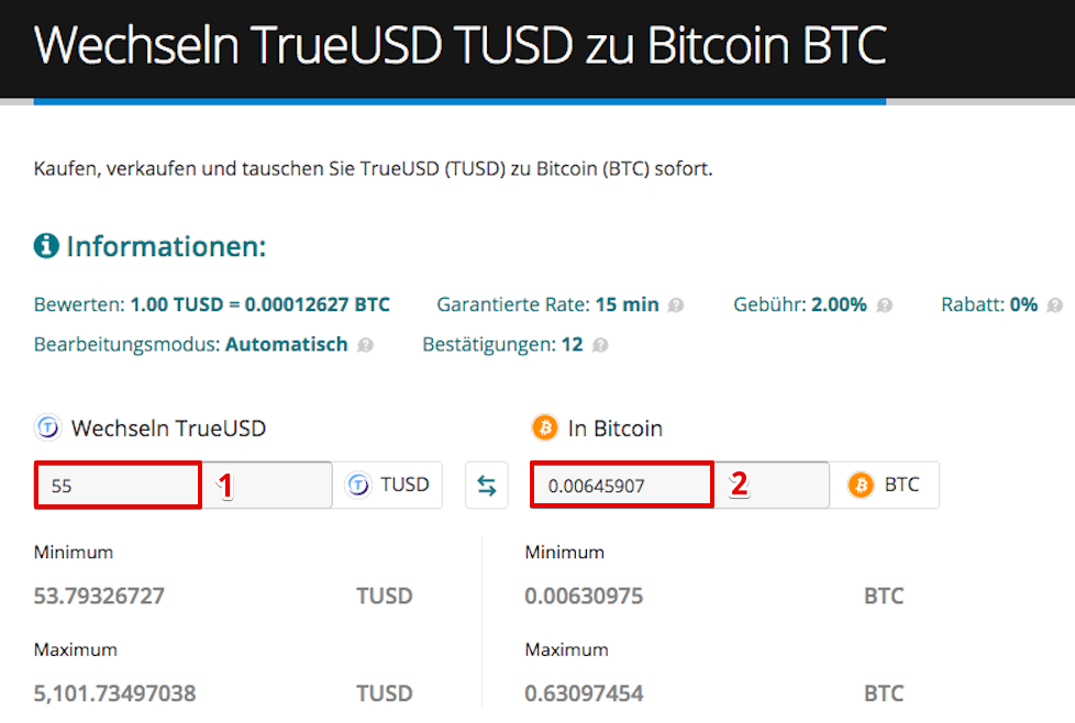 Wie verkauft man TrueUSD (TUSD) pic4