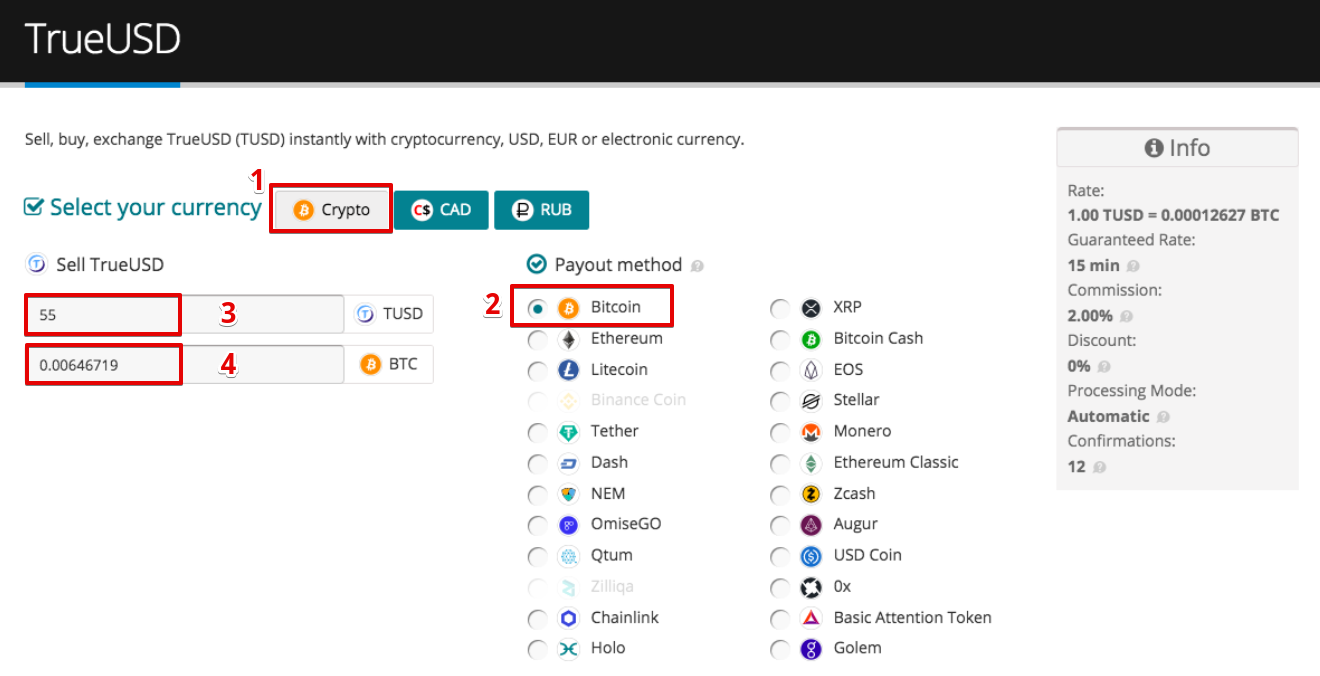 How to sell TrueUSD (TUSD) pic11