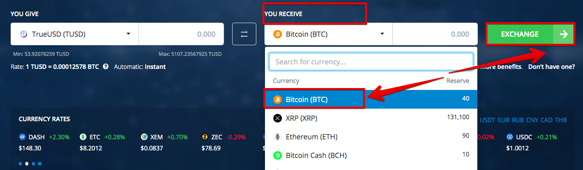 How to sell TrueUSD (TUSD) pic2