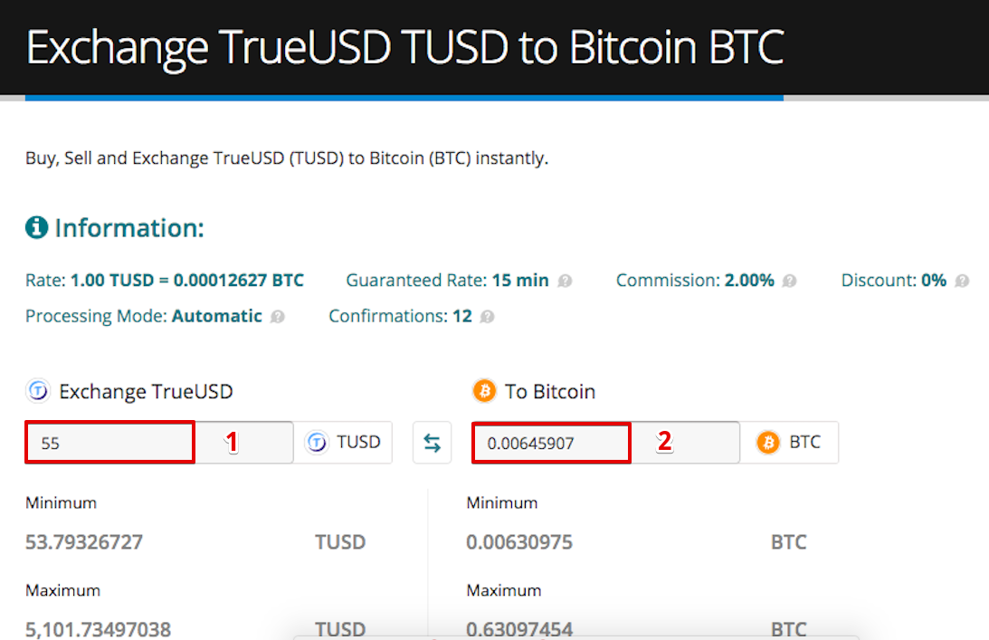 How to sell TrueUSD (TUSD) pic4