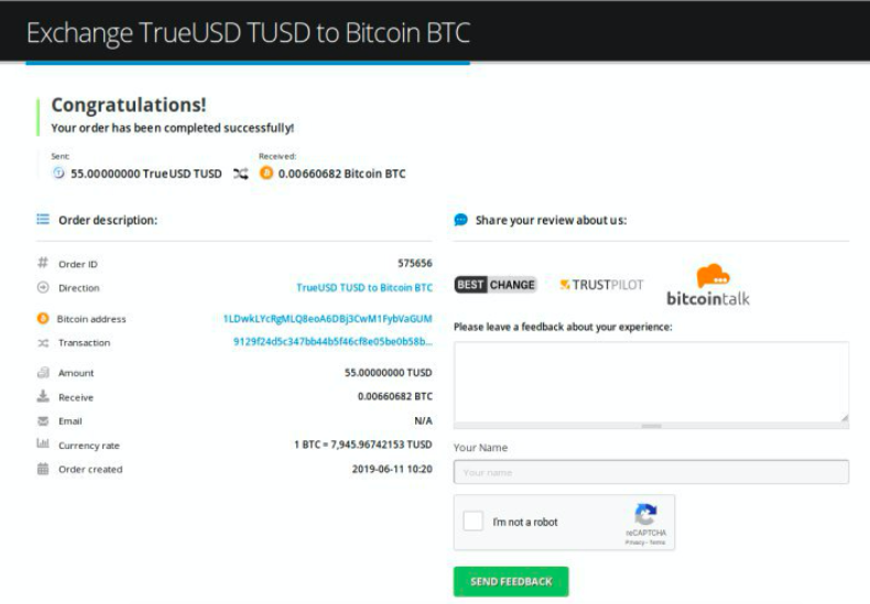 How to sell TrueUSD (TUSD) pic9