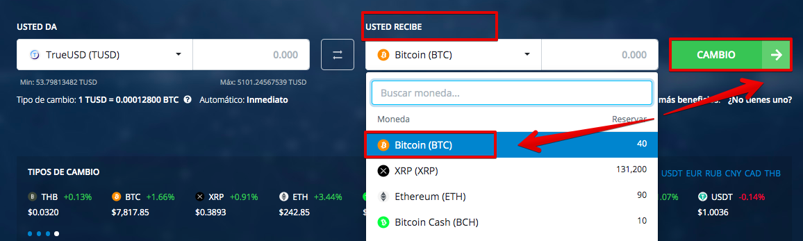 Cómo vender su TrueUSD (TUSD) pic2