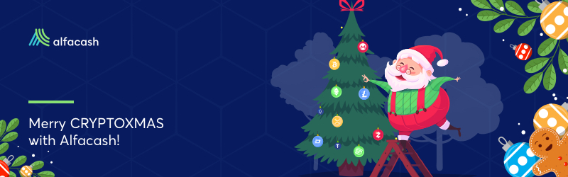 Frohe CryptoXMAS vom Alfacash-Team!